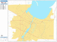 Green Bay Digital Map Basic Style